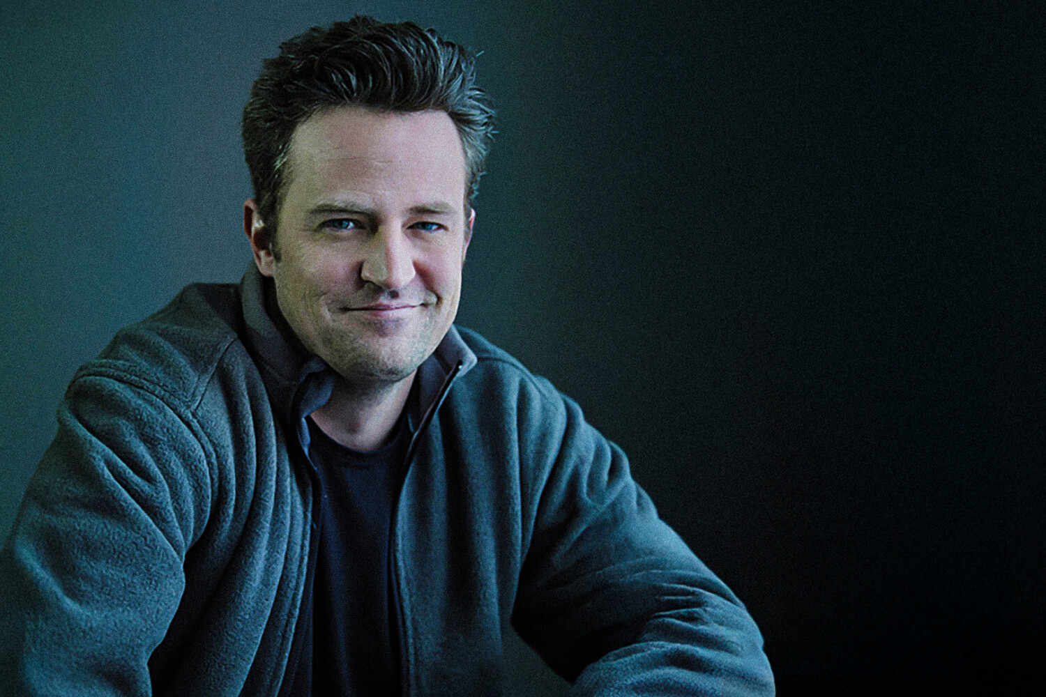 PARK CITY: Actor Matthew Perry poses for a portrait shoot at the Sundance Film Festival in Park City, Utah on January 21, 2008. (Jeff Vespa/Contour by Getty Images)